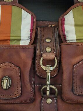 coach mandy leather courier 10331